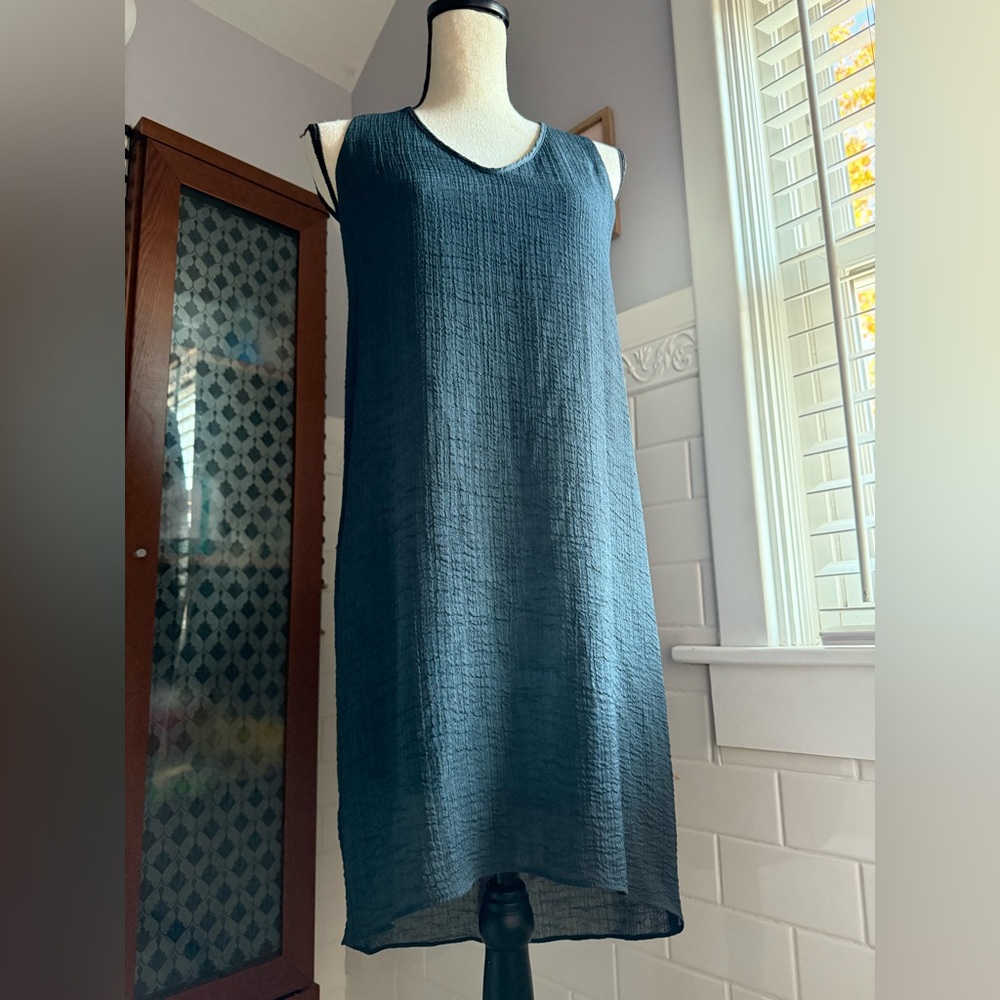 Helmut Lang Teal dress